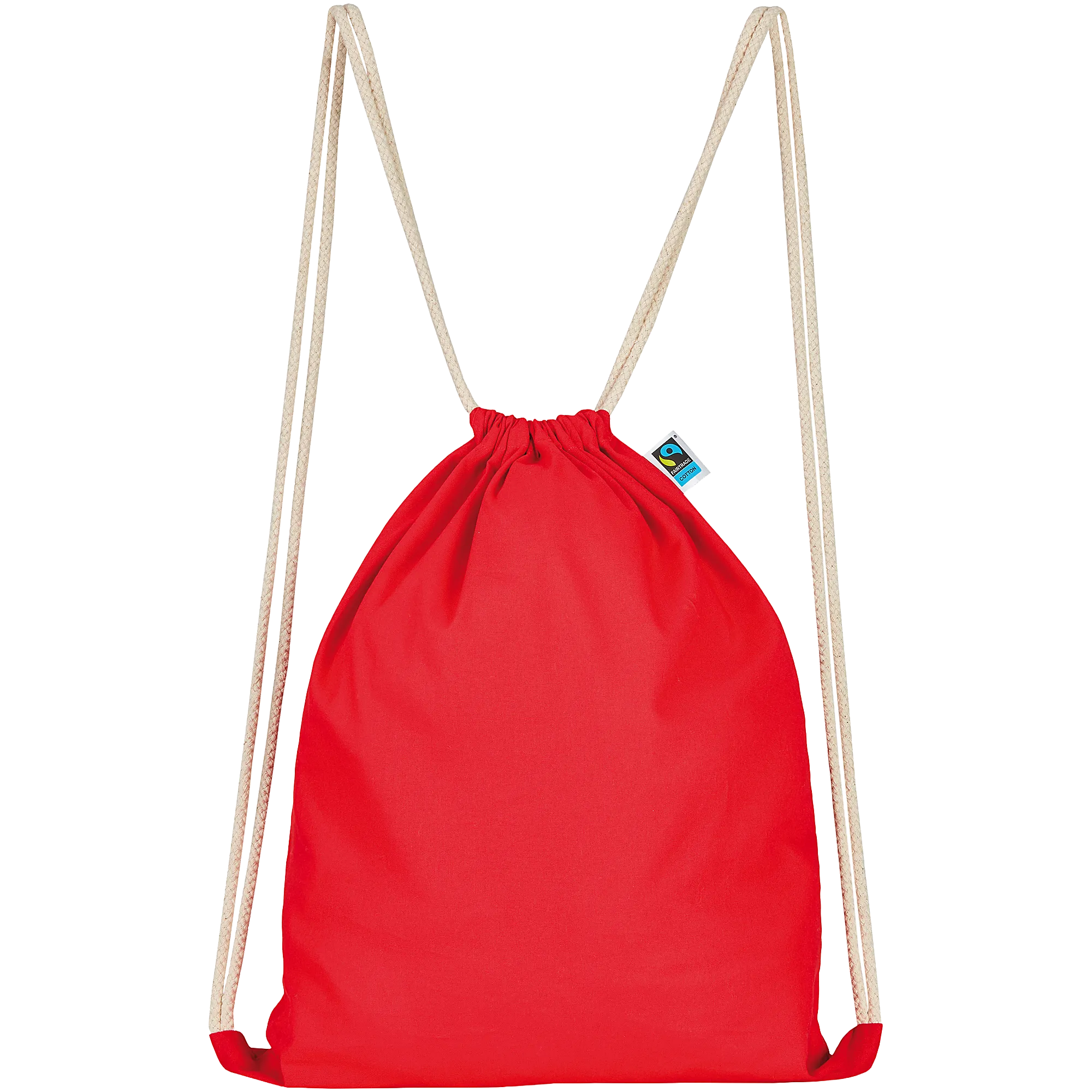 Printwear Fairtrade Baumwoll Gymbag Front