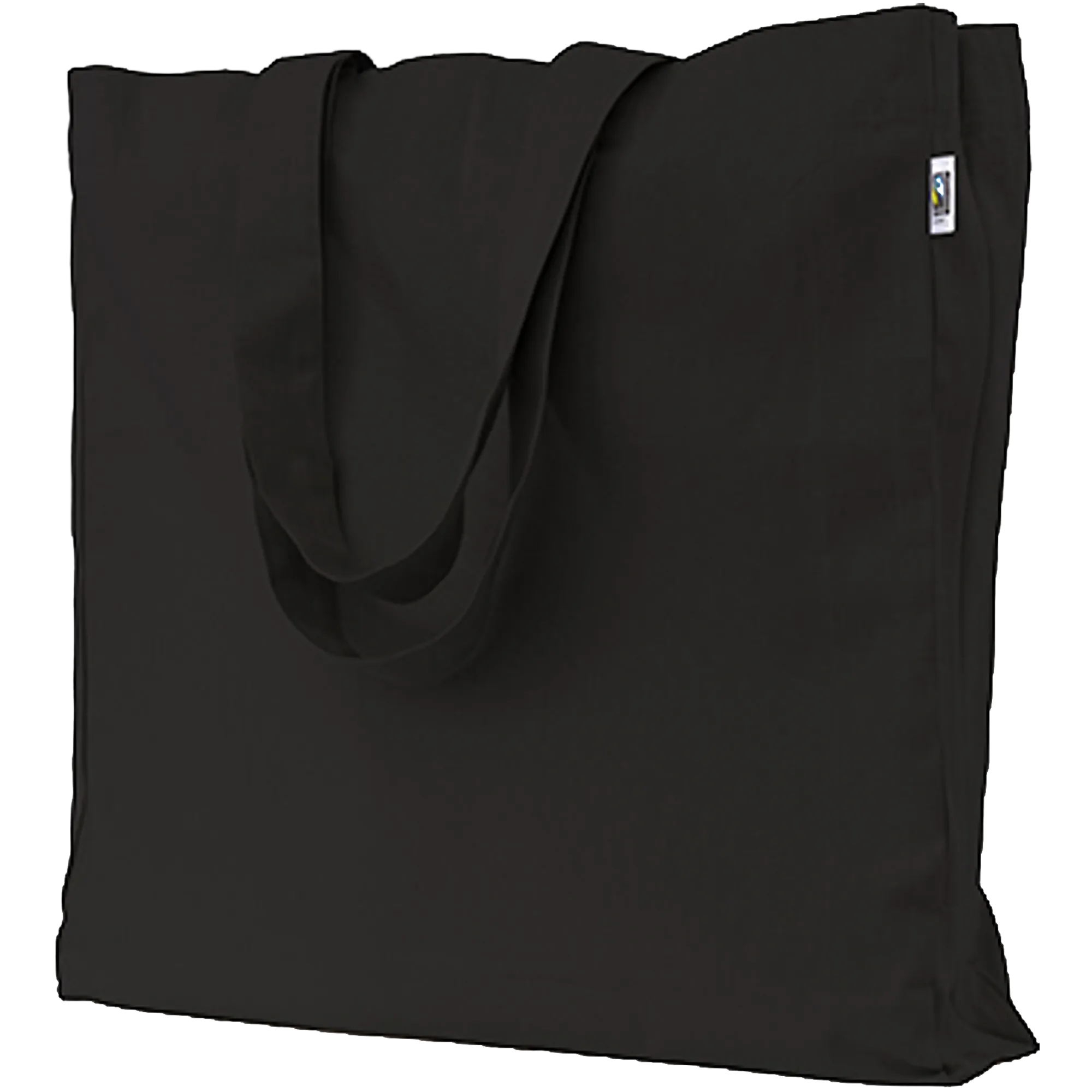 Printwear Fairtrade Baumwoll Oversized Bag Black #farbe_black