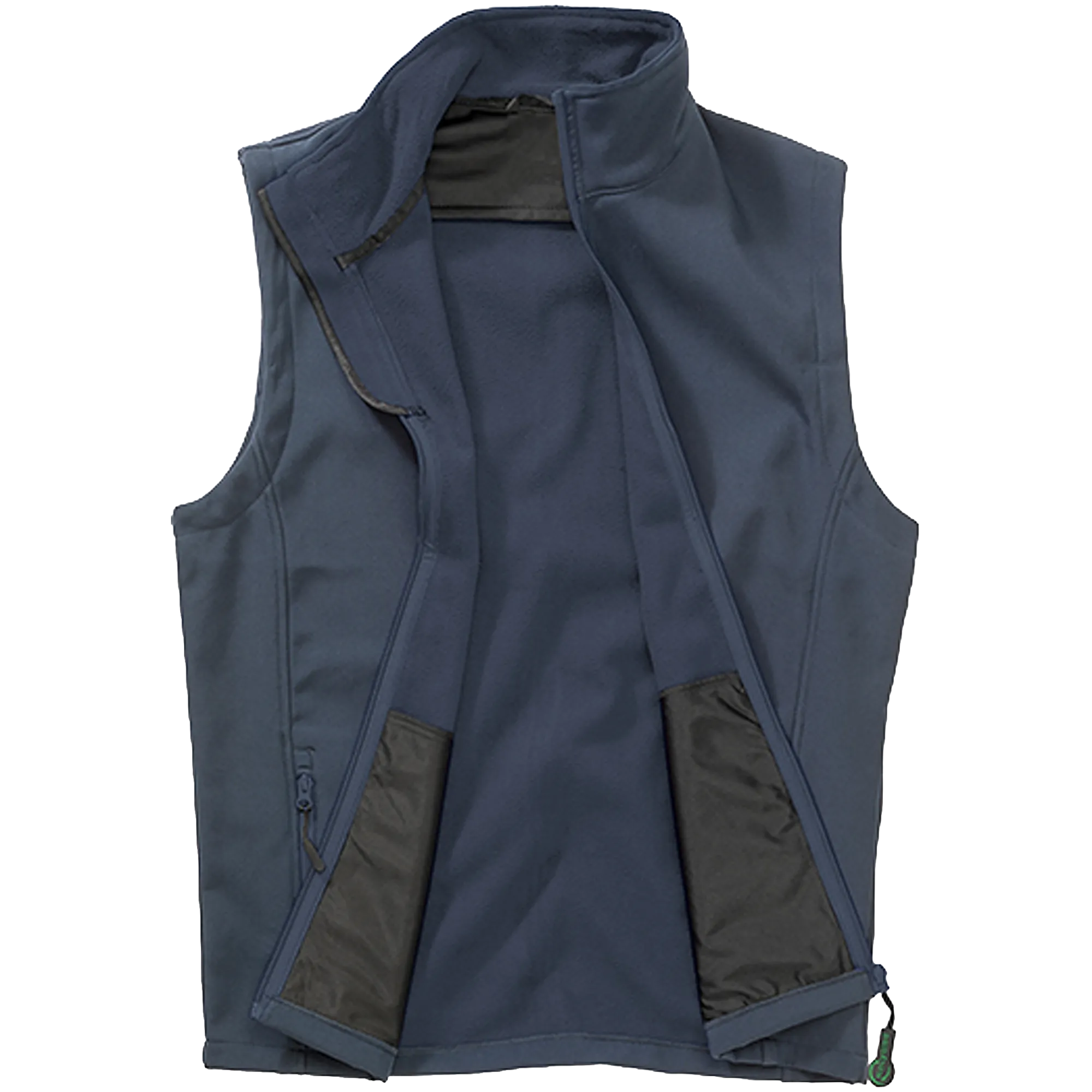 Result Recycled Softshell Weste Herren navy-navy Front