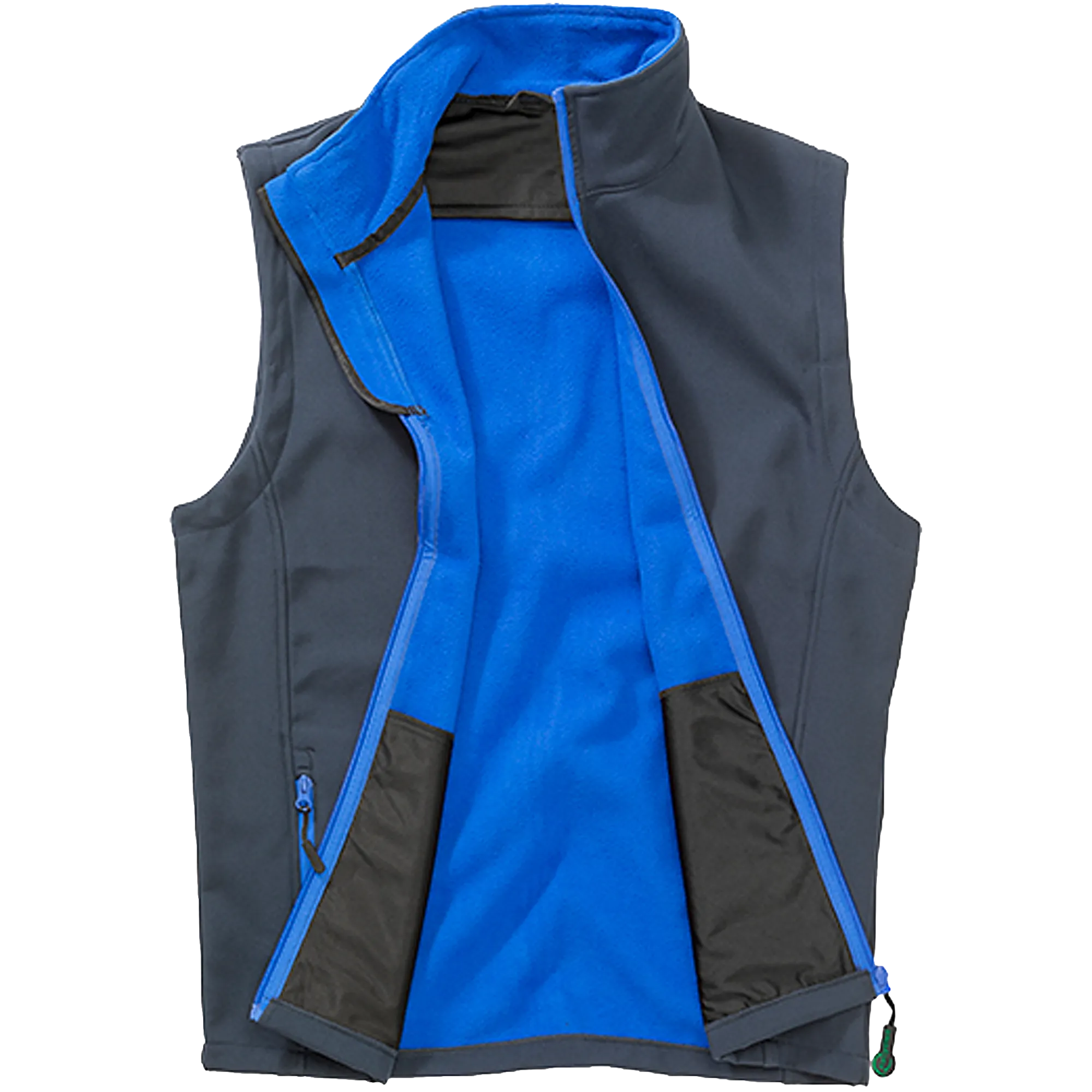 Result Recycled Softshell Weste Herren navy-royal Front