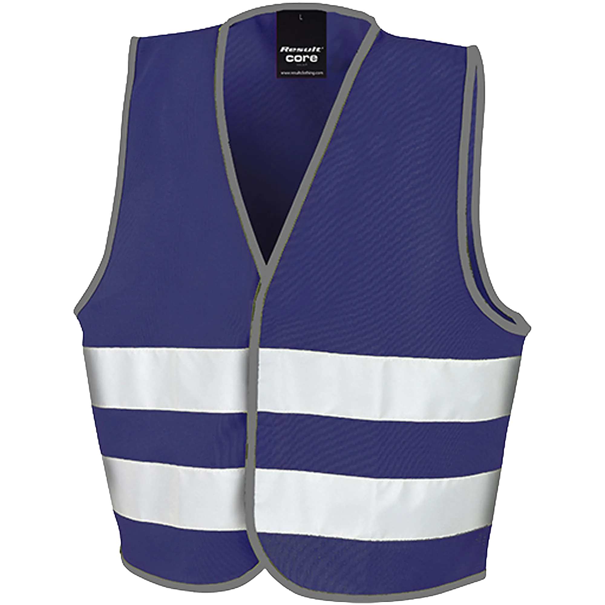 Result SafeGuard Signalweste Kinder navy Front
