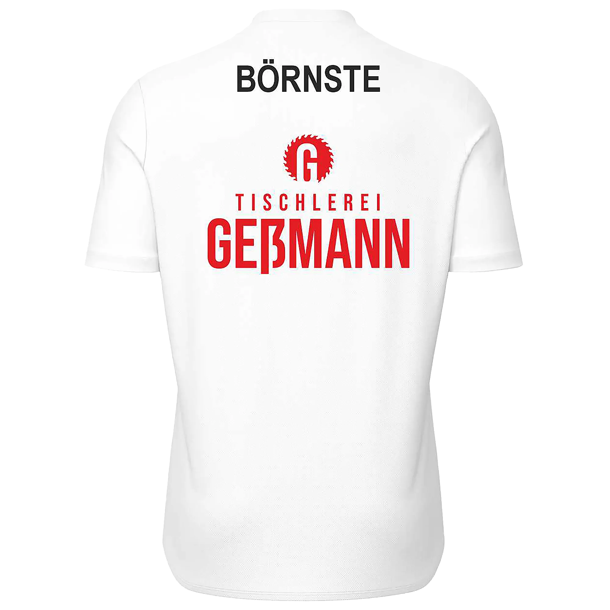 Macron Schützen Börnste | Macron Kurzarmtrikot Void weiß Unisex Rücken