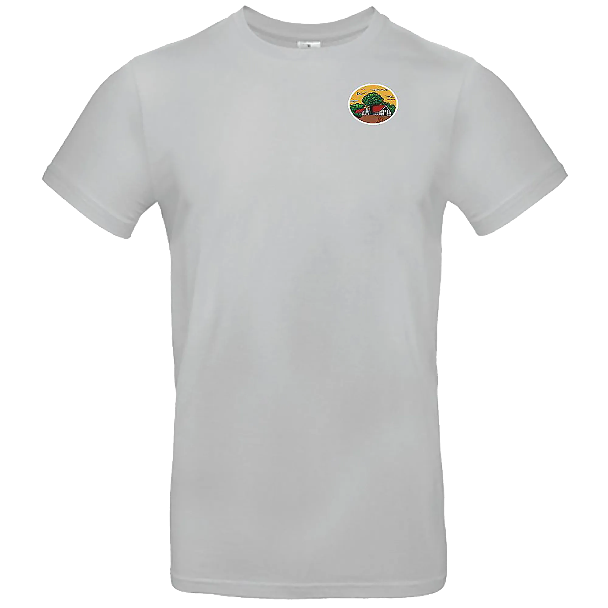 BIGTIME Schützen Börnste | T-Shirt Herren grau Rücken