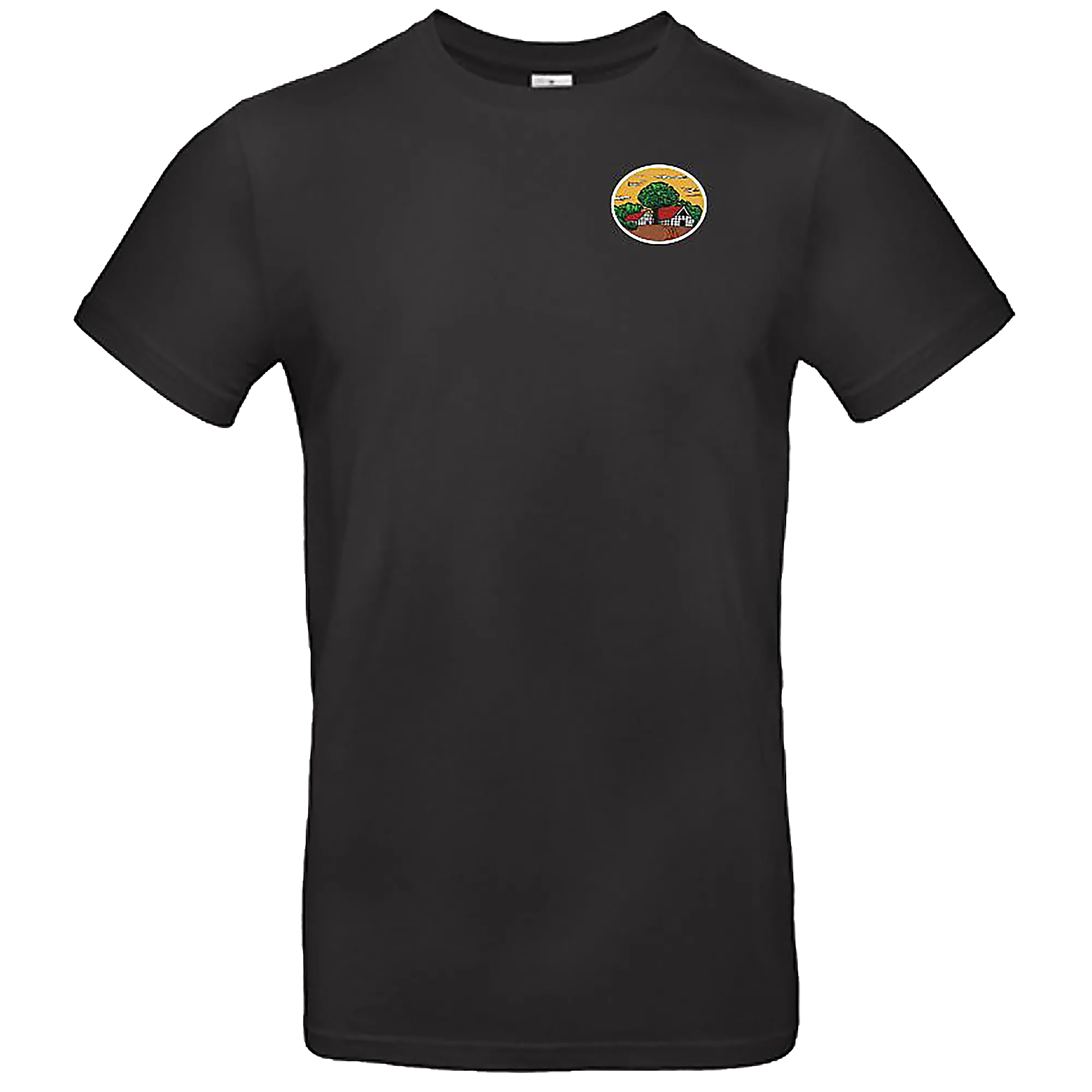 BIGTIME Schützen Börnste | T-Shirt Herren schwarz Front
