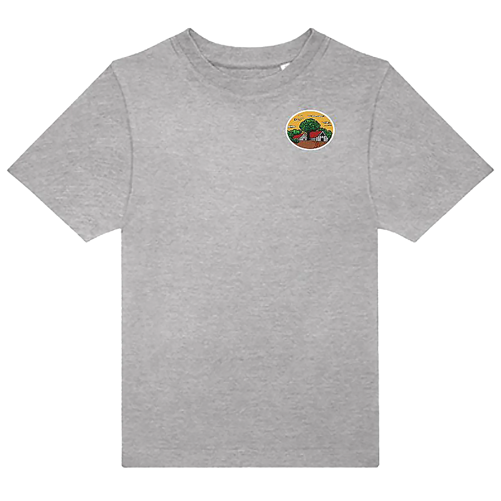 BIGTIME Schützen Börnste | T-Shirt Kinder grau Front