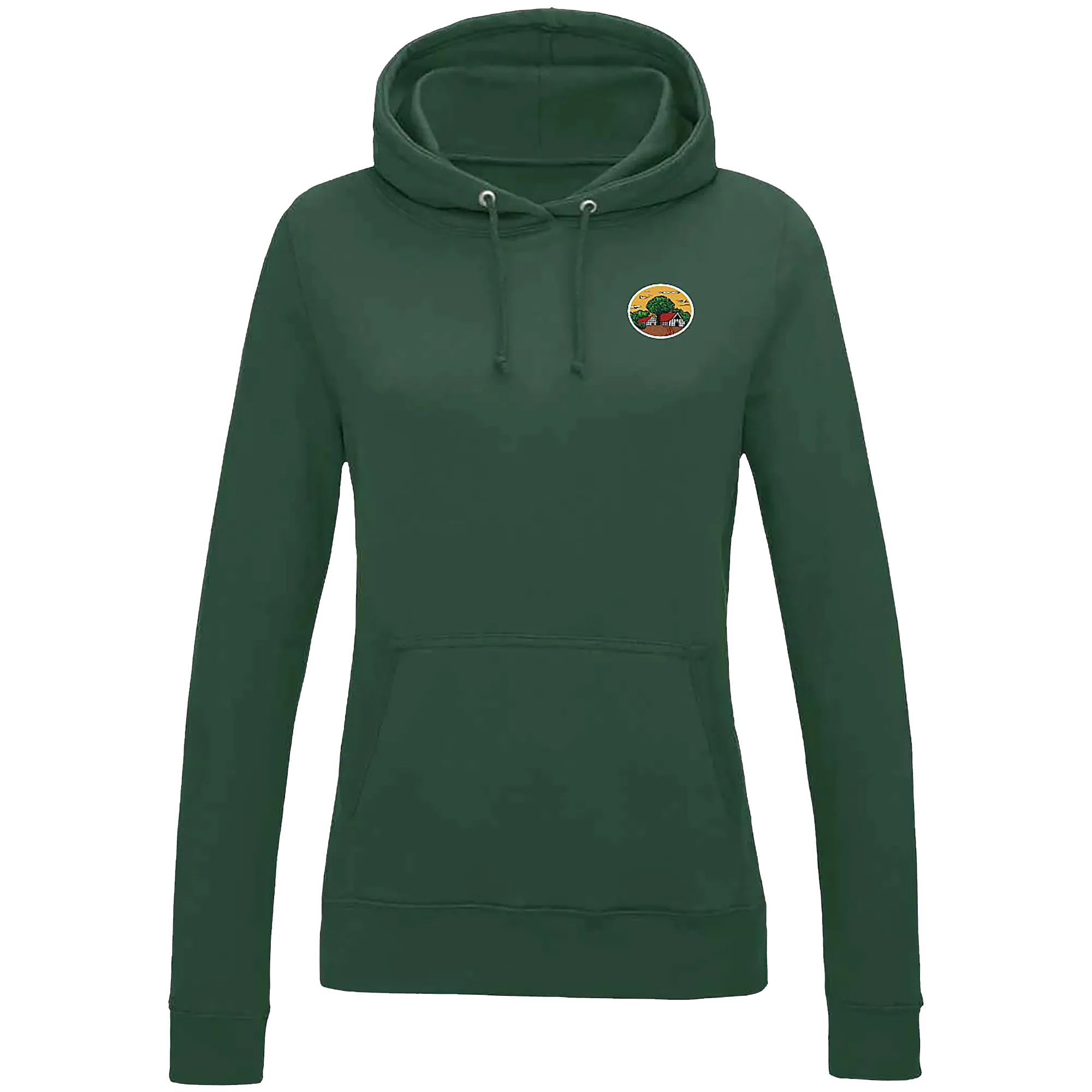 BIGTIME Schützen Börnste | Hoodie Damen gruen Front