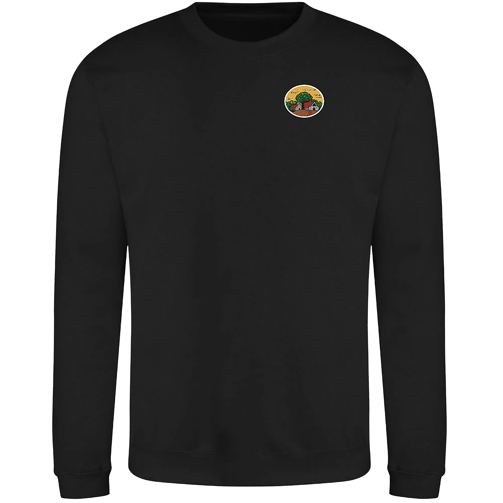 BIGTIME Schützen Börnste | Sweatshirt Herren schwarz Rücken