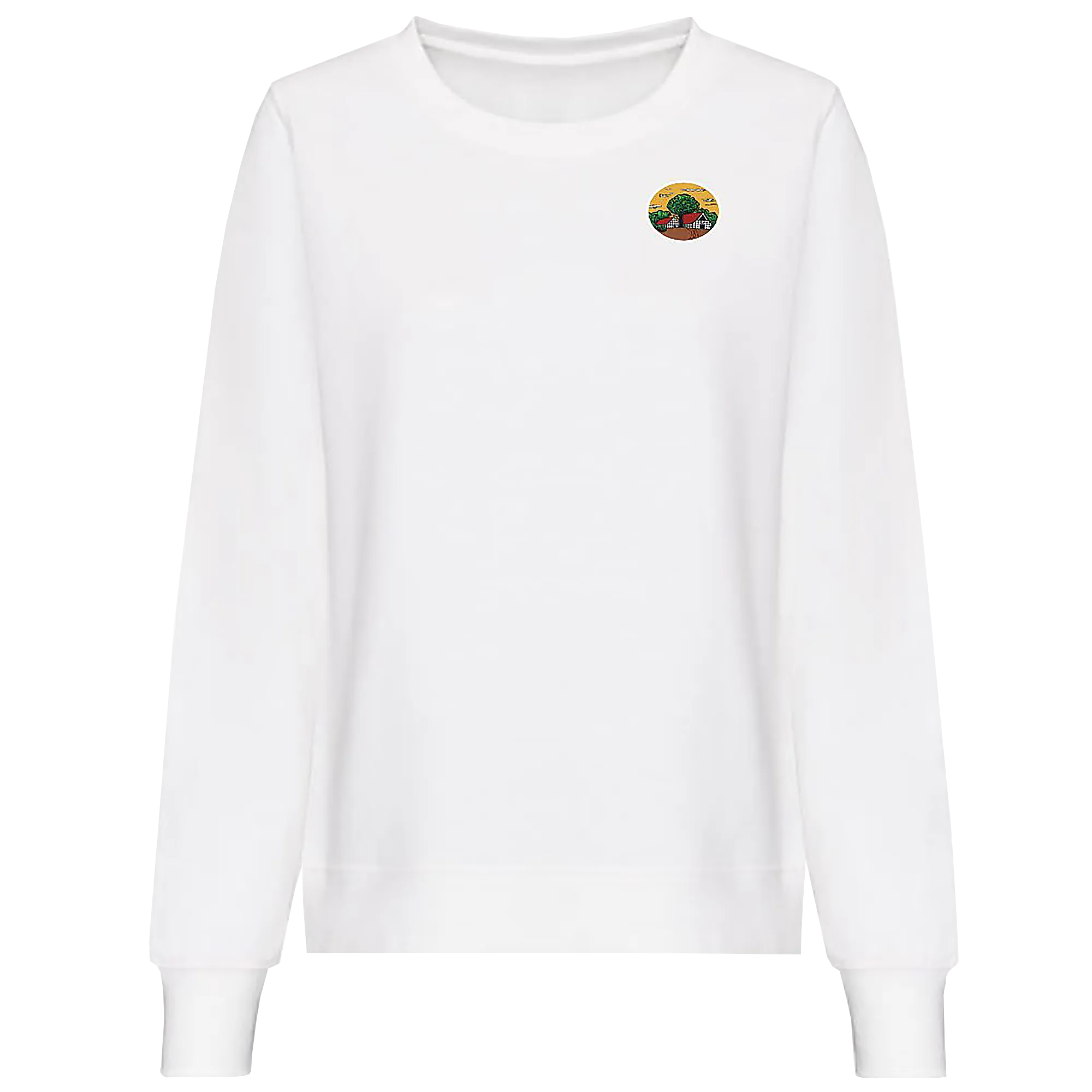 BIGTIME Schützen Börnste | Sweatshirt Herren weiss Rücken #farbe_weiss