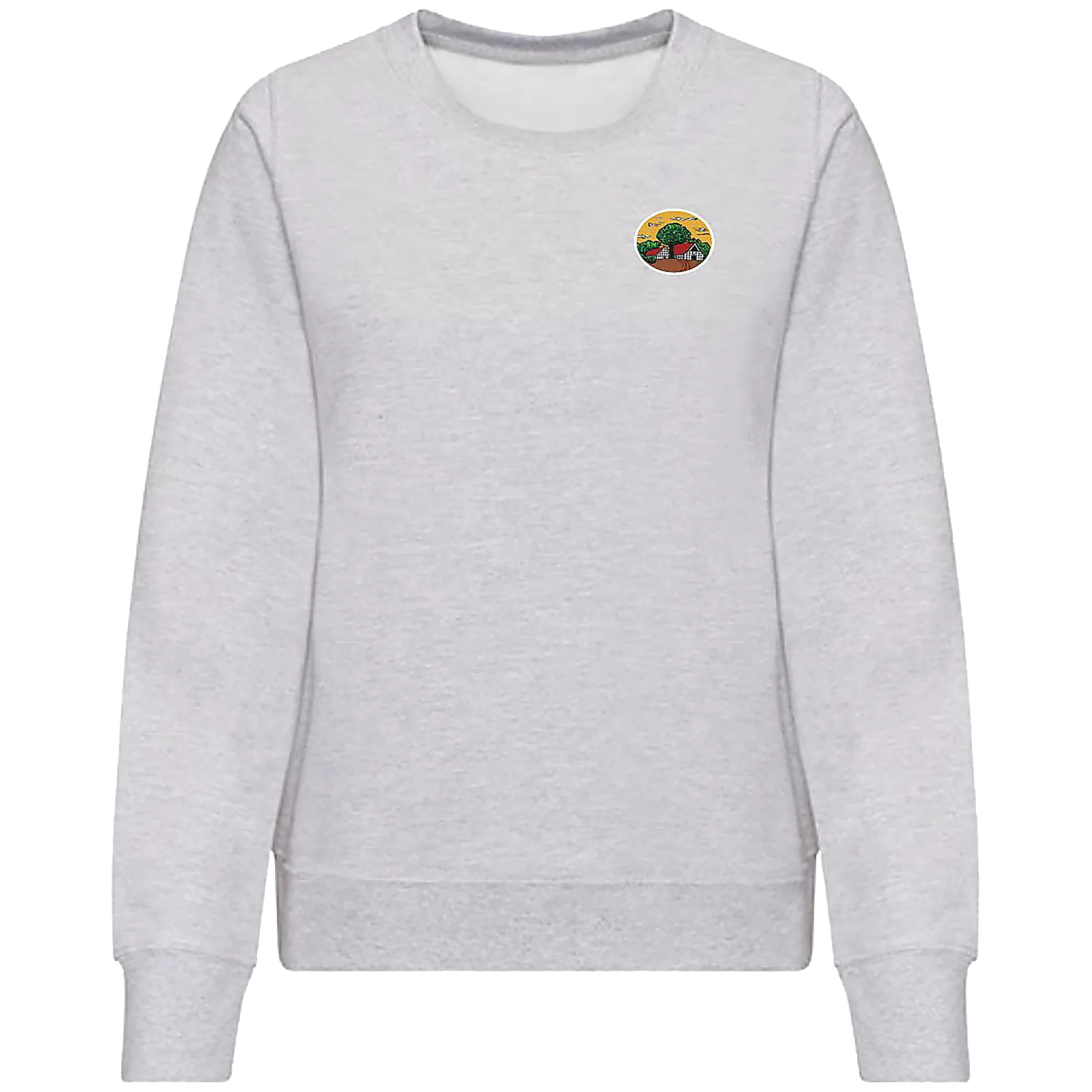 BIGTIME Schützen Börnste | Sweatshirt Damen grau Rücken