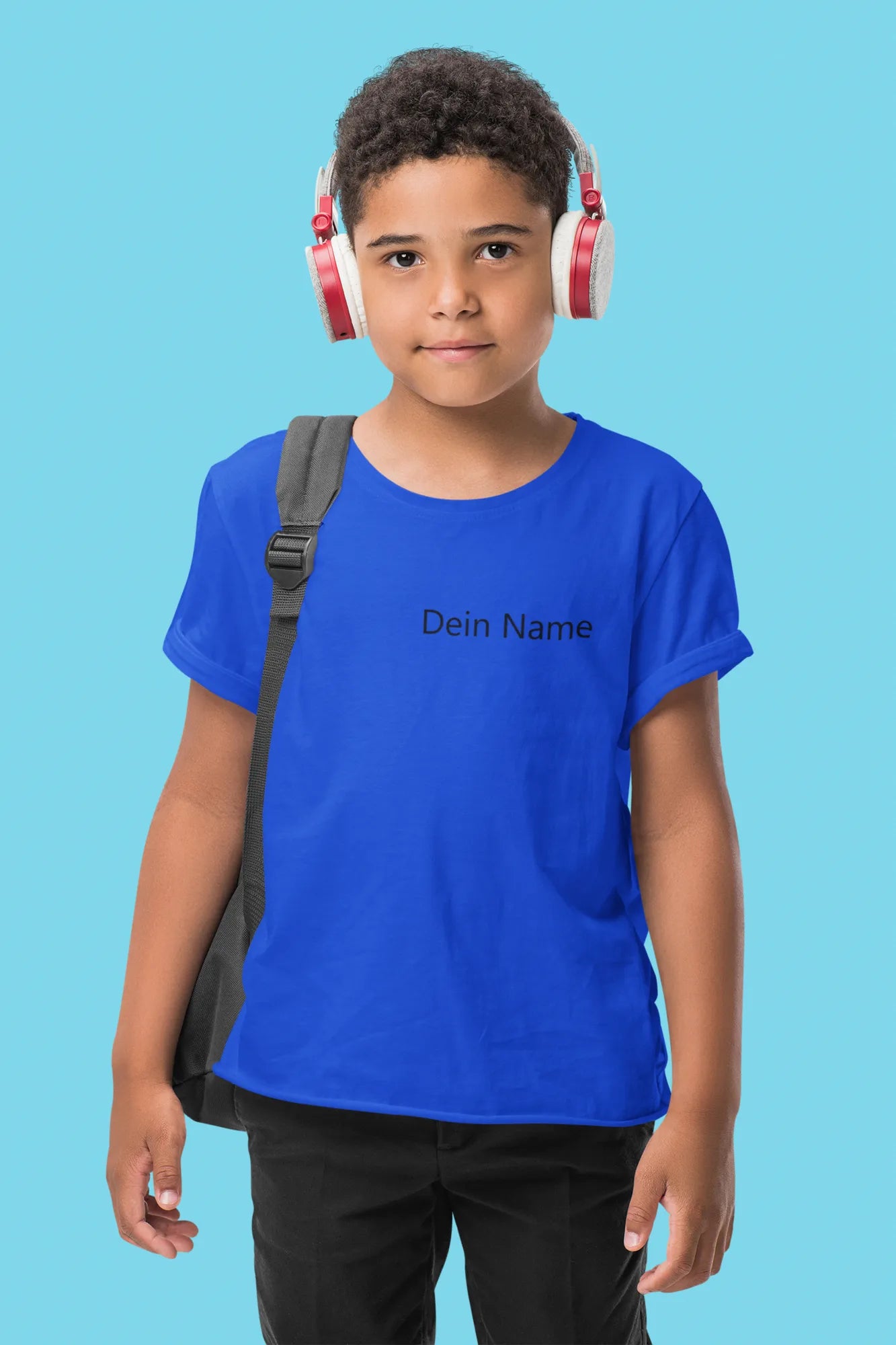 BIGTIME Sebastian Grundschule Kinder T-Shirt Rücken
