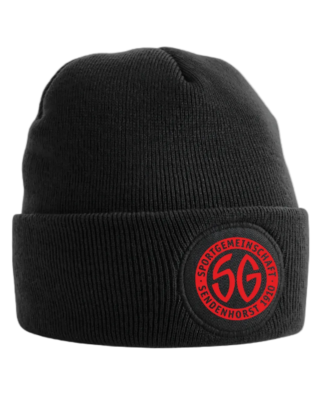 BIGTIME SG Sendenhorst Beanie schwarz Front #farbe_schwarz