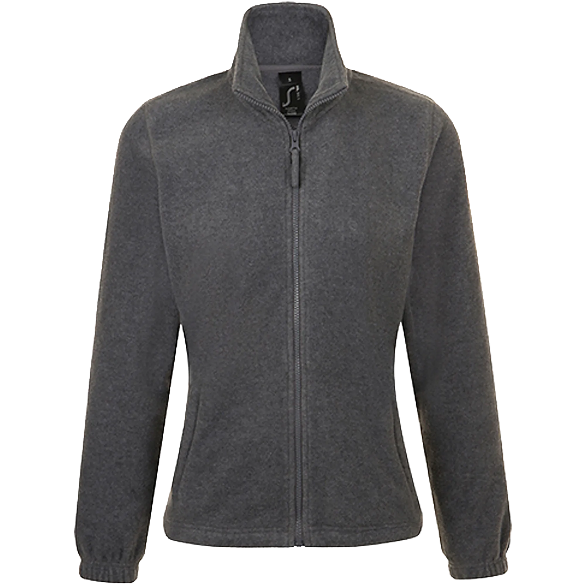 SOL´S Fleecejacke North Damen Grey Melange Front