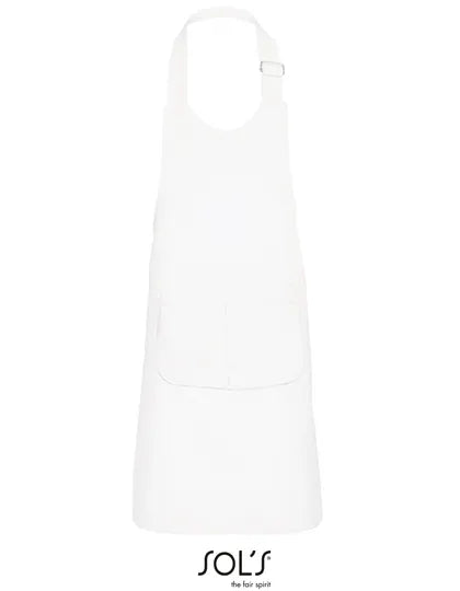 SOL´S Schürze Gala Kinder White Front