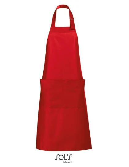 SOL´S Latzschürze Gala Red Front