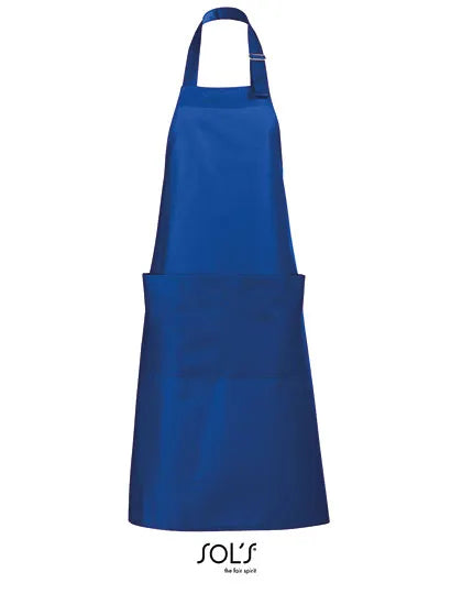 SOL´S Latzschürze Gala Royal Blue 241 Front