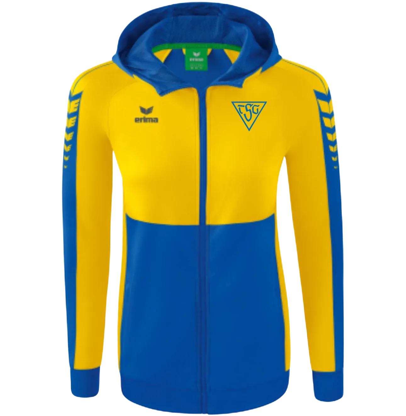 Erima TSG | Damen | Six Wings Trainingsjacke Kapuze Front