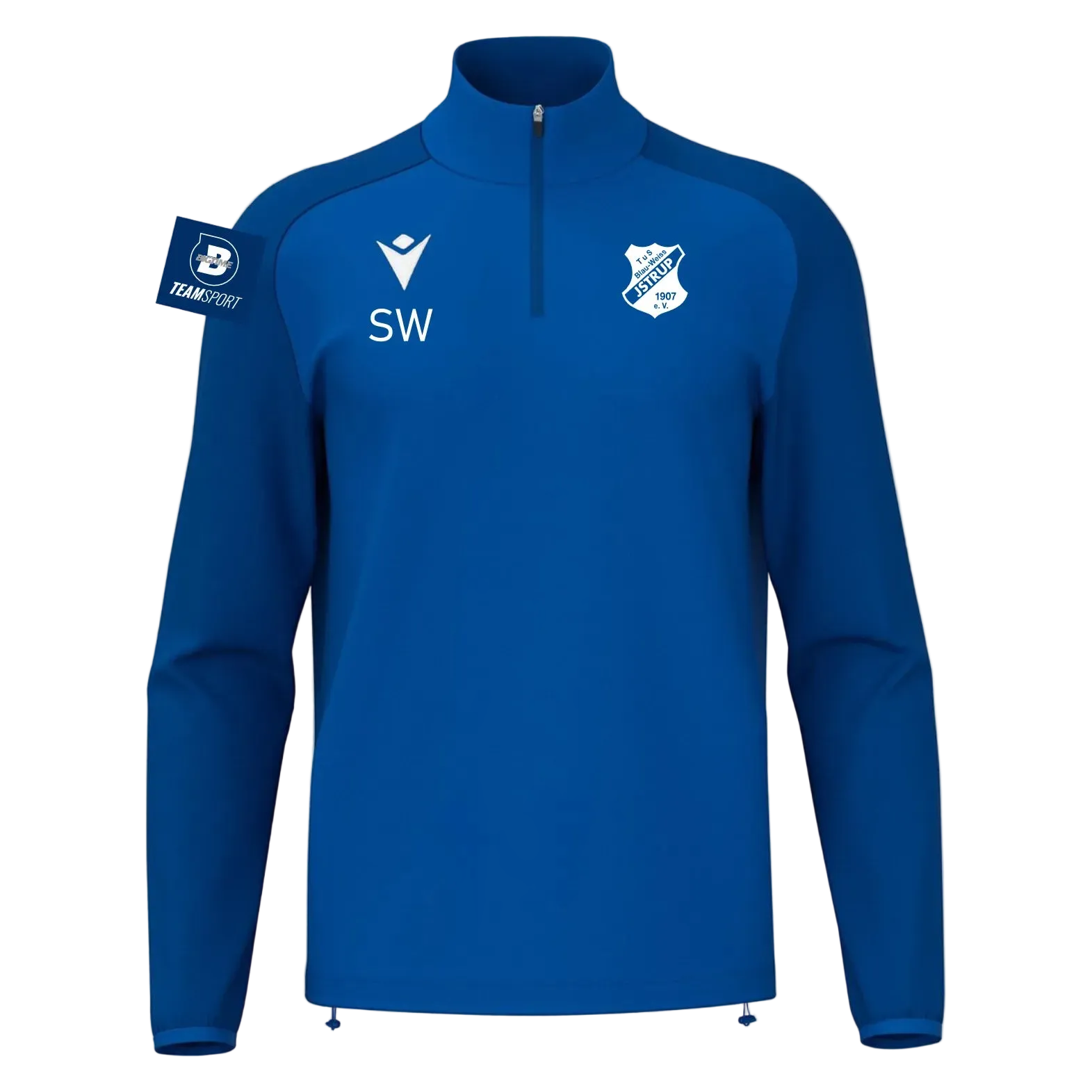 Macron TuS Istrup | Macron Sweatshirt 1/4-Zip ISEN Unisex Front