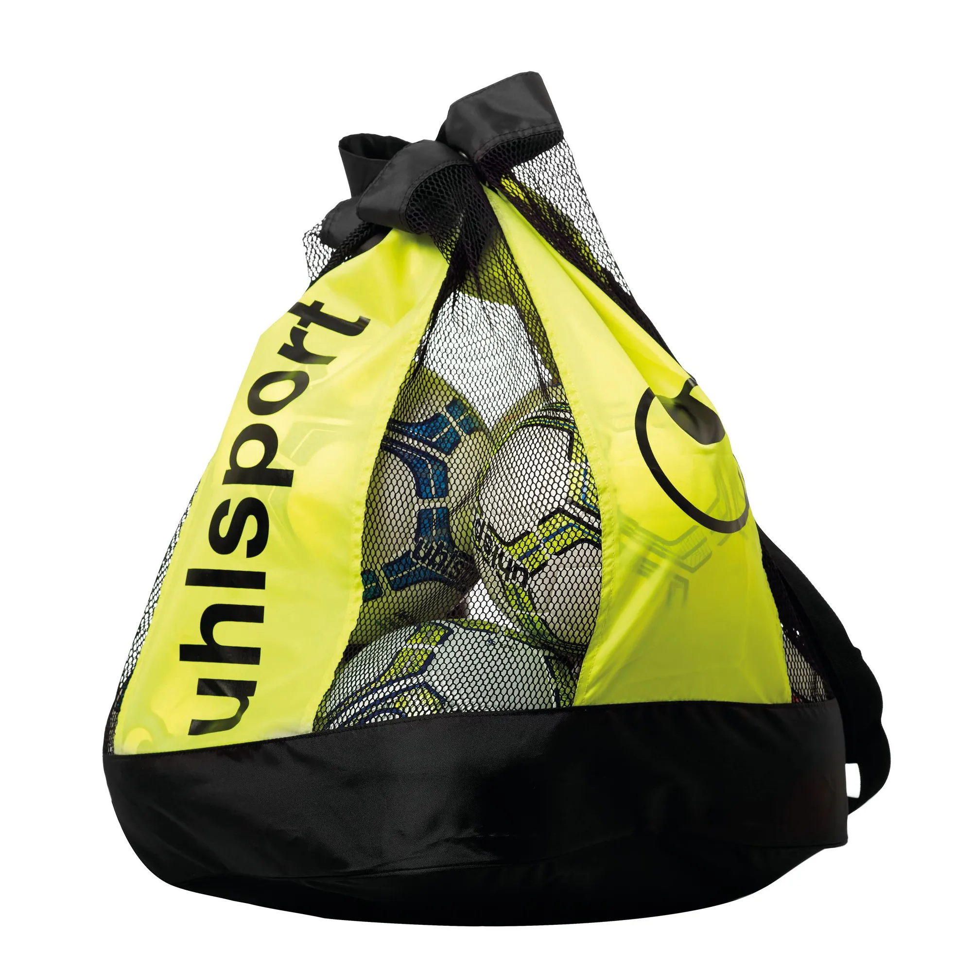 uhlsport Ballbag 12 Balls Schwarz/Fluo Gelb Unisex