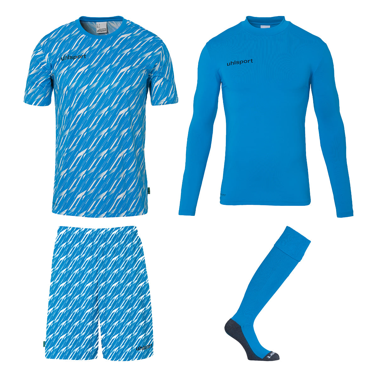 uhlsport Torwart-Set Progressive Unisex Front