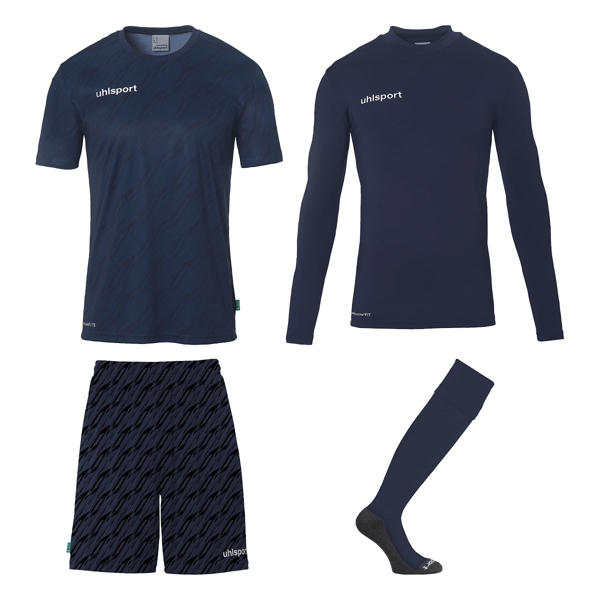 uhlsport Torwart-Set Progressive Unisex Front