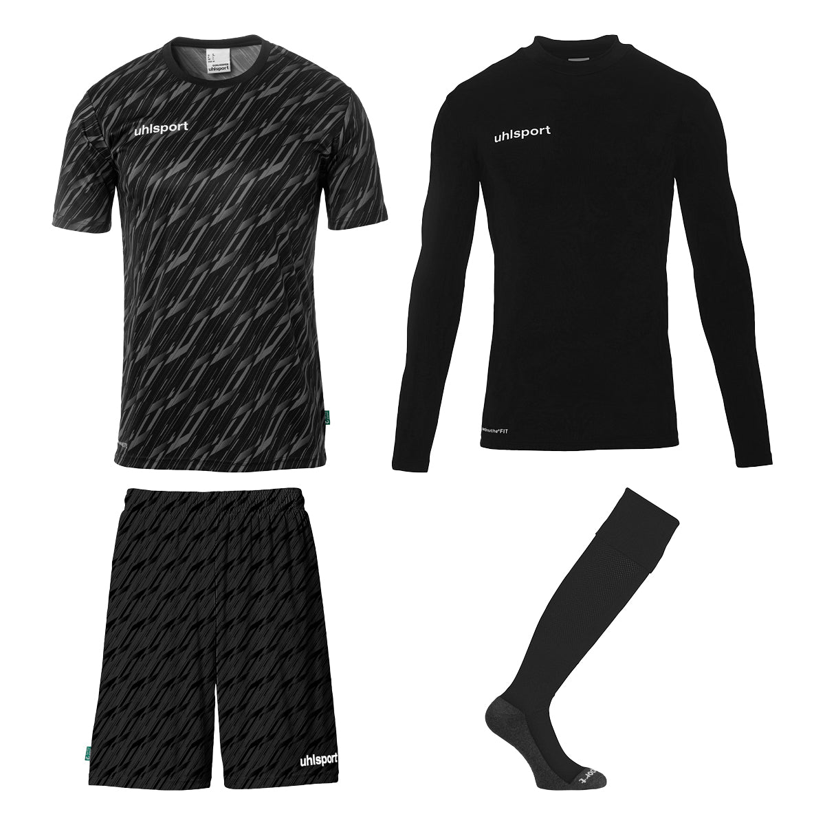 uhlsport Torwart-Set Progressive Kinder Front