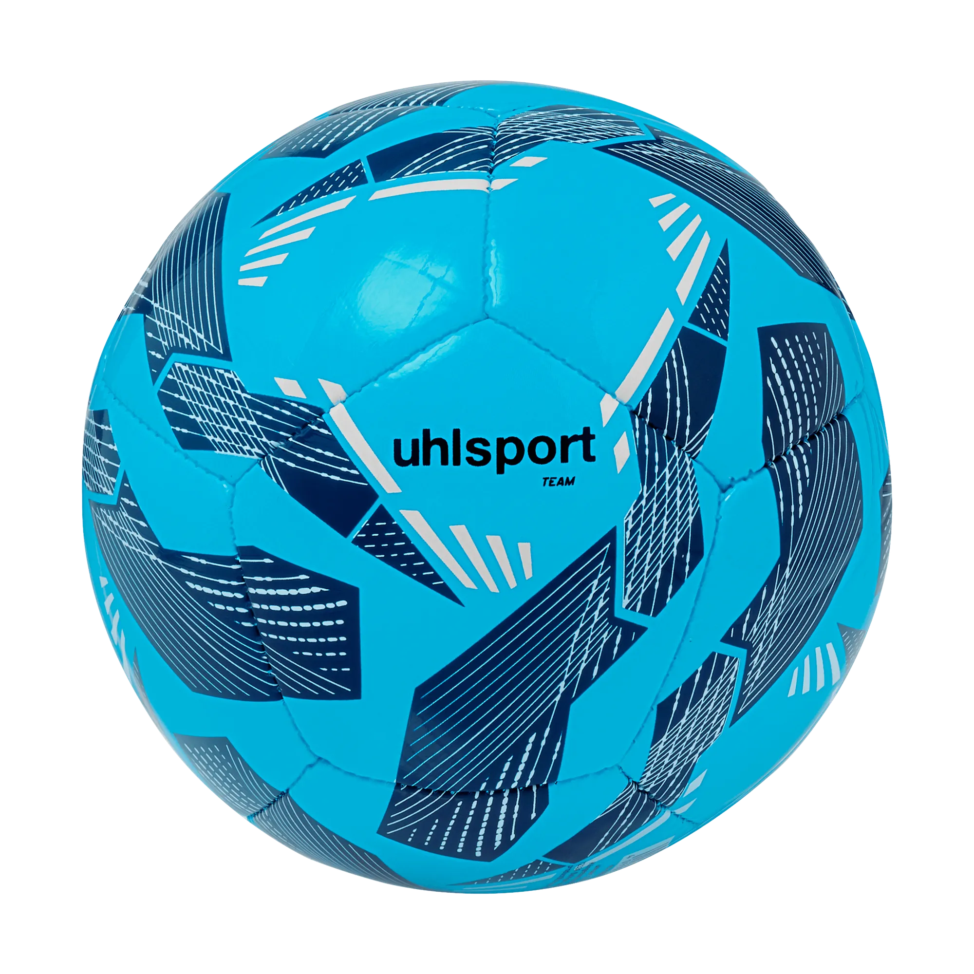 uhlsport Fußball Team Mini Unisex eisblau-marine-weiss Front #farbe_eisblau-marine-weiss