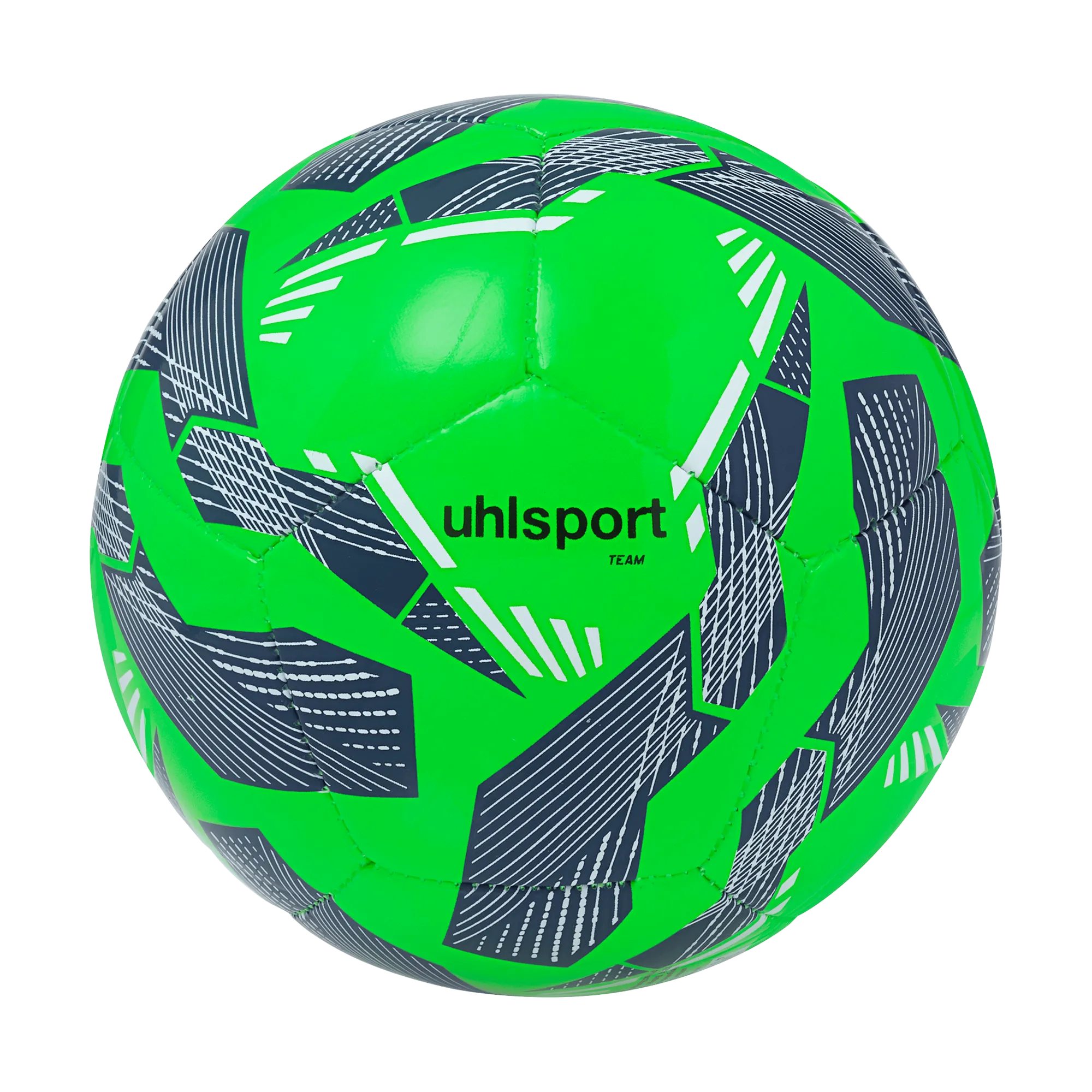 uhlsport Fußball Team Mini Unisex fluo-gruen-marine-weiss Front