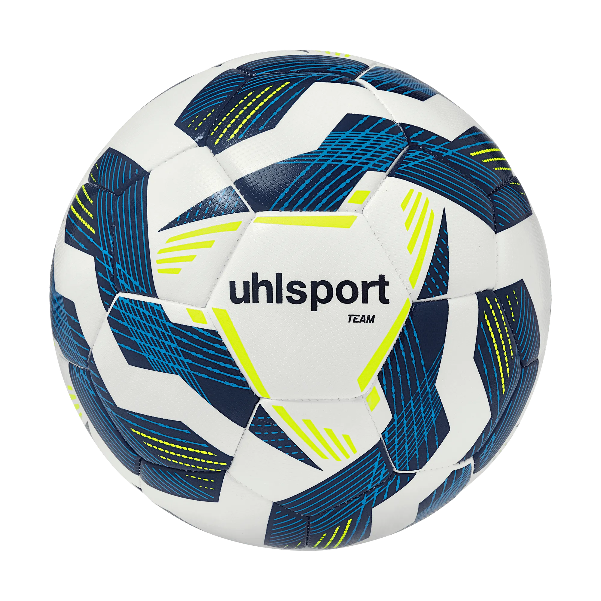 uhlsport Fußball Team Unisex weiss-marine-fluo-gelb Front