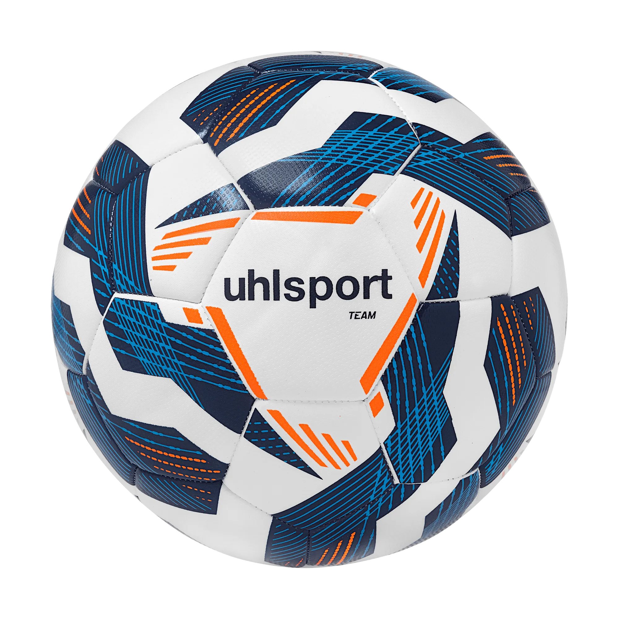 uhlsport Fußball Team Unisex weiss-marine-fluo-orange Front