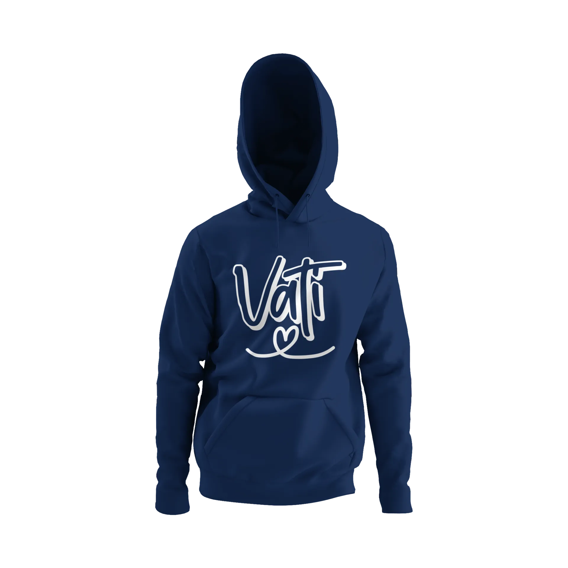 BIGTIME Vatertag Vati Hoodie Kinder Navyblau Front #farbe_navyblau