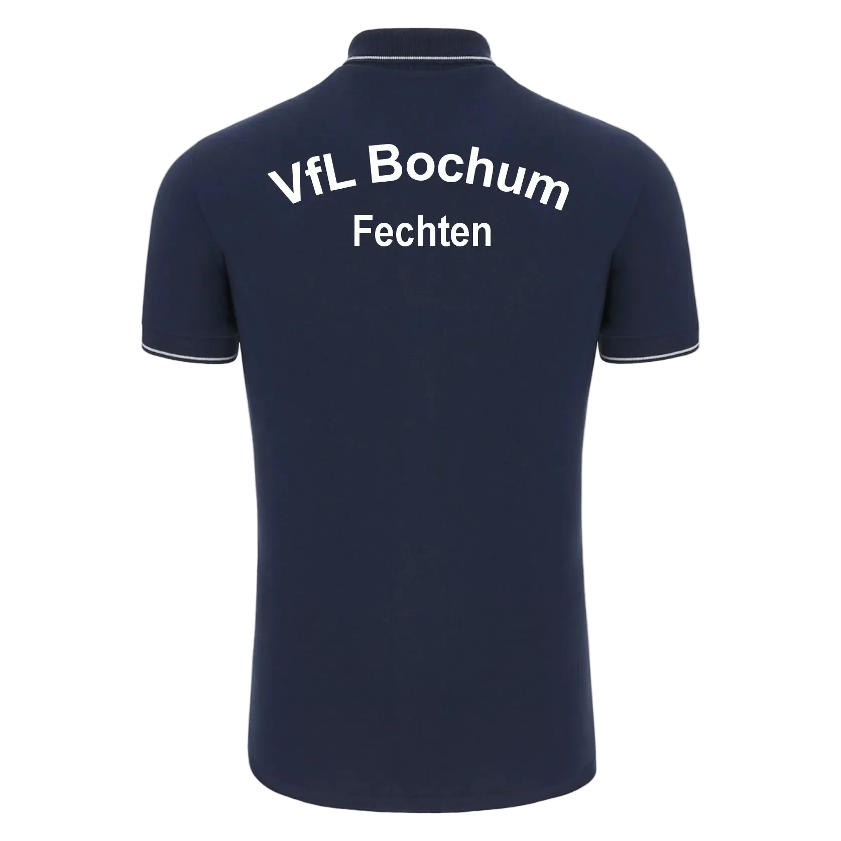Macron VFL Bochum Fechten | Comedy Poloshirt Unisex Rücken