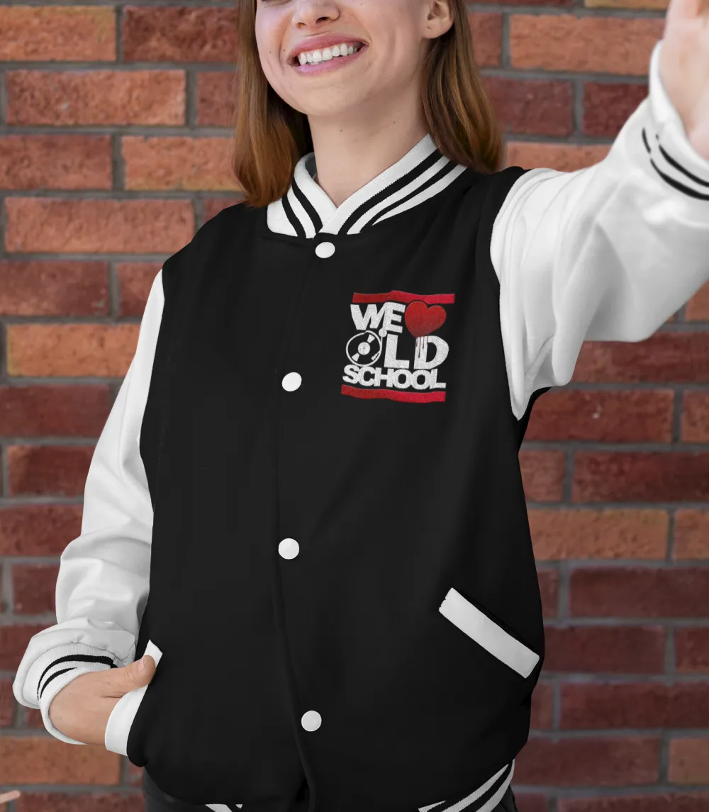 BIGTIME WE LOVE OLDSCHOOL Ladies´ Sweat College Jacket