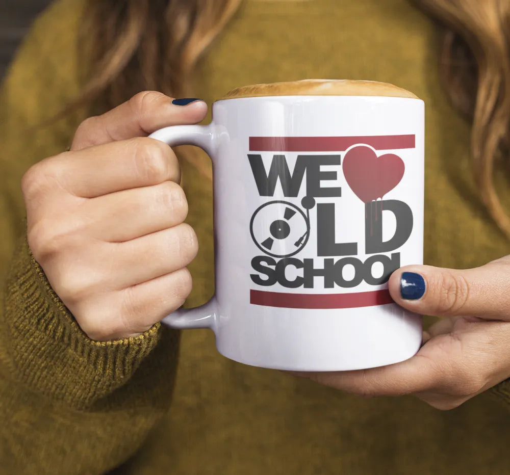BIGTIME WE LOVE OLDSCHOOL Kaffee Tasse