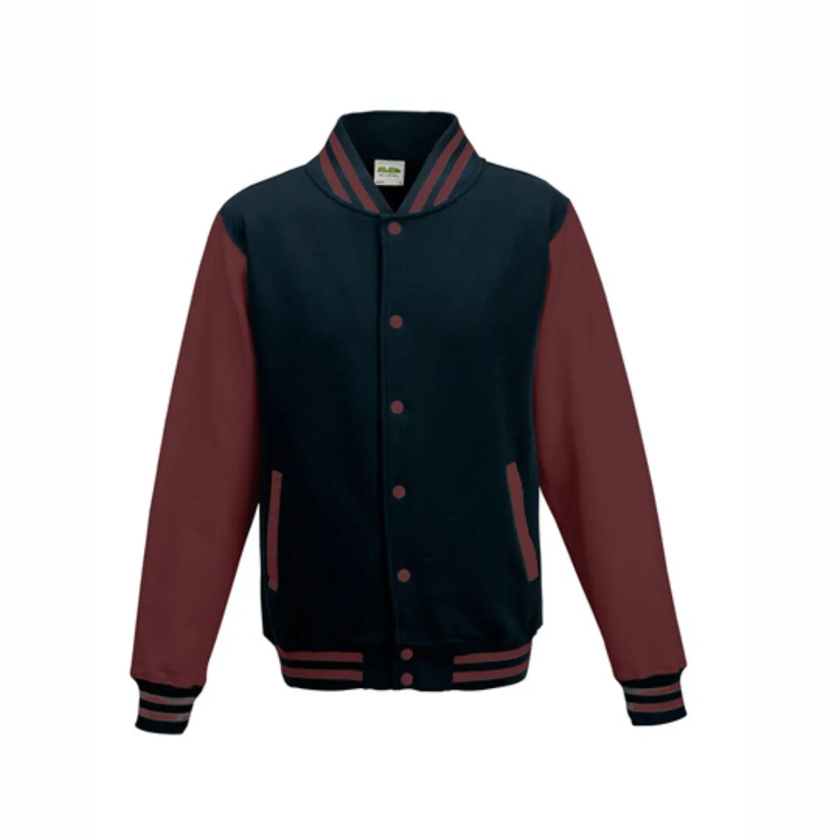 BIGTIME Wenzel´s Barber Shop - Unisex Varsity College Jacke marineblau Rücken