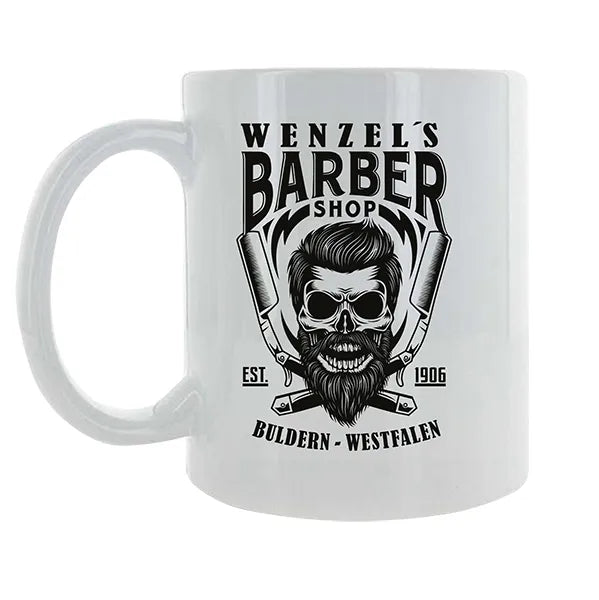 BIGTIME Wenzel Barbers Shop Tasse Limited 1 Front