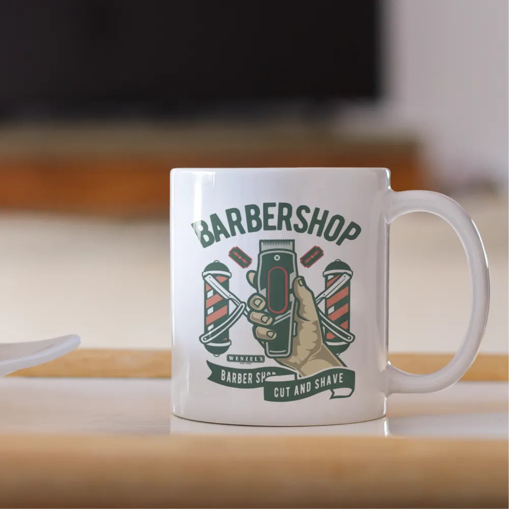 BIGTIME Wenzel Barbers Shop Tasse Limited 3