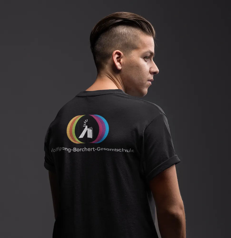 BIGTIME WoBoGe Herren T-Shirt schwarz Rücken