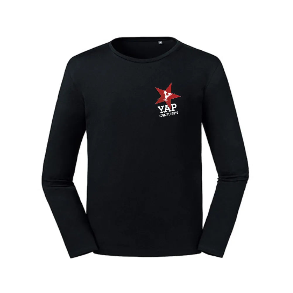 BIGTIME YAP Confusion Organic Long Seeve T-Shirt Logo klein