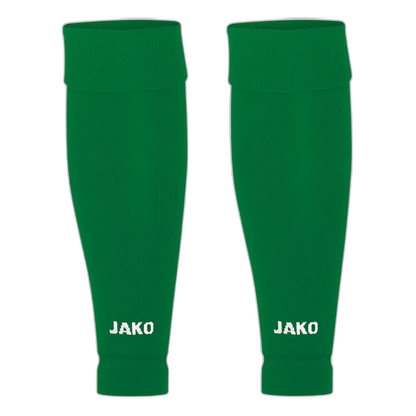 Jako Tube Stutzen Unisex sportgrün Front 