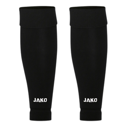 Jako Tube Stutzen Unisex schwarz Front 