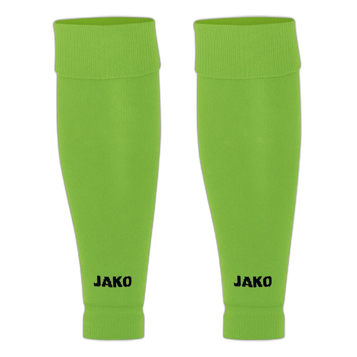 Jako Tube Stutzen Unisex neongrün Front 