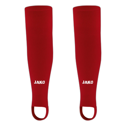 Jako Stutzen Glasgow 2.0 Unisex chili rot Front 