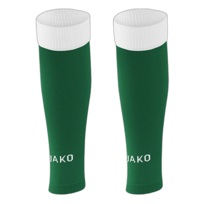 Jako Tube Stutzen Dynamic Unisex dunkelgrün Front 