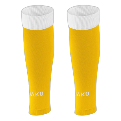 Jako Tube Stutzen Dynamic Unisex gelb Front 