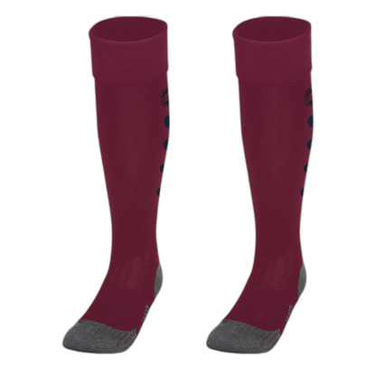 Jako Stutzenstrumpf Roma Unisex maroon/seablue Front 