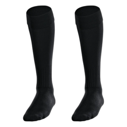 Jako Stutzenstrumpf Uni 2.0 Unisex schwarz Front 