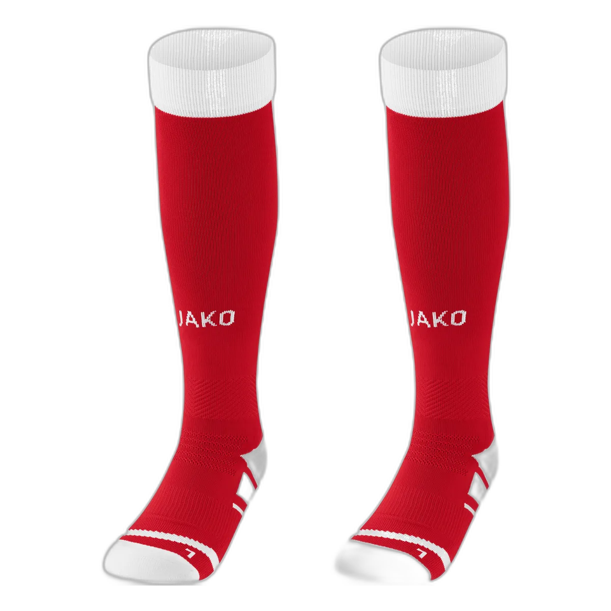 Jako Stutzenstrumpf Dynamic Unisex rot Front 