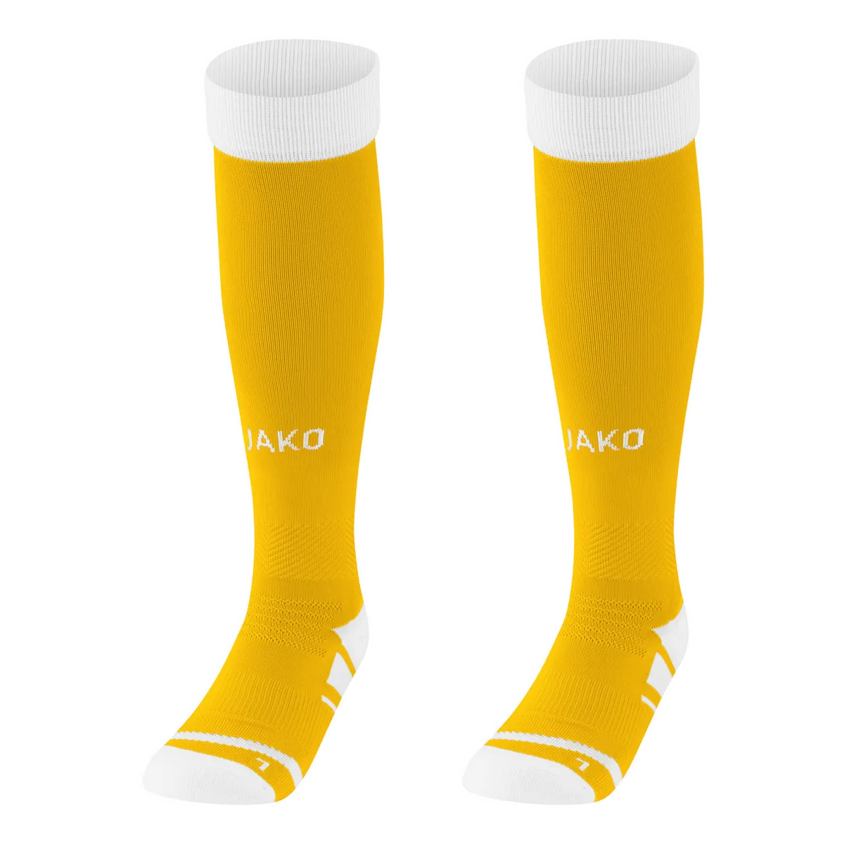 Jako Stutzenstrumpf Dynamic Unisex gelb Front 