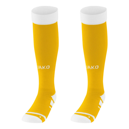 Jako Stutzenstrumpf Dynamic Unisex gelb Front 