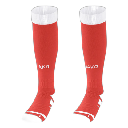 Jako Stutzenstrumpf Dynamic Unisex coral Front 